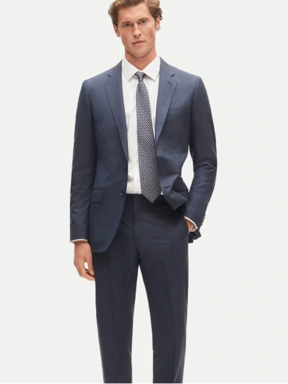 J crew deep pacific Ludlow Slim-fit suit jacket in Italian wool